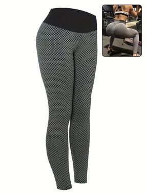 Women's High-Waisted Seamless Breathable Gym Leggings